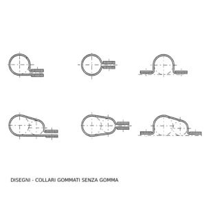 DISEGNI - COLLARI GOMMATI SENZA GOMMA