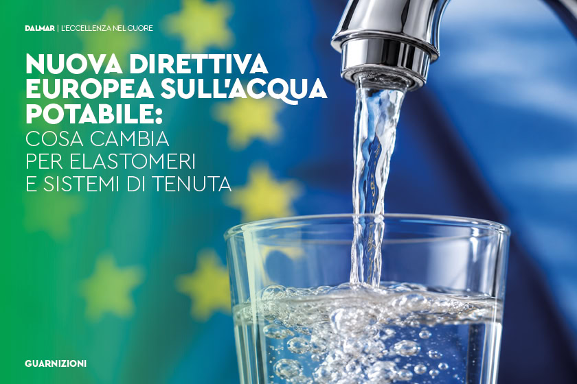 normativa acqua potabile UE elastomeri
